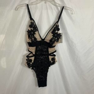 NWT French Affair Teddy Lingerie